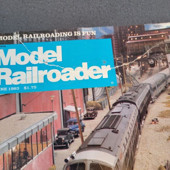 MODEL RAILROADER Magazine Lot 1983 Feb-Dec Monthly Set Vintage Trains Collectors - Picture 14 of 16